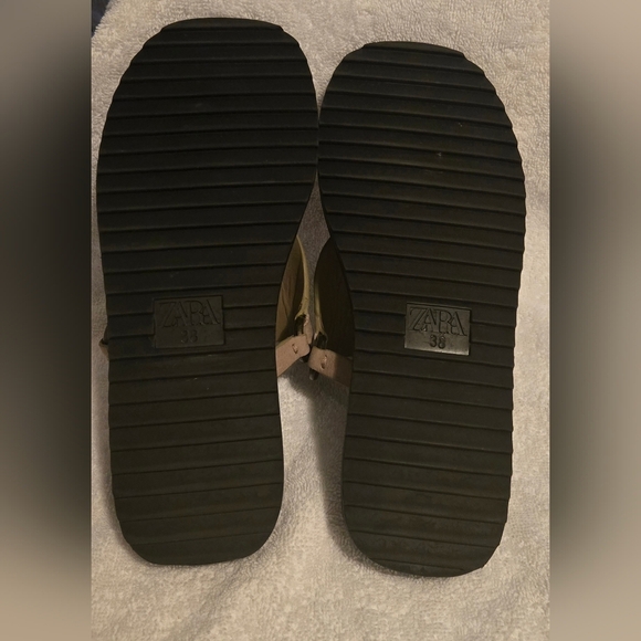 Zara Brown Sandals - Picture 4 of 7